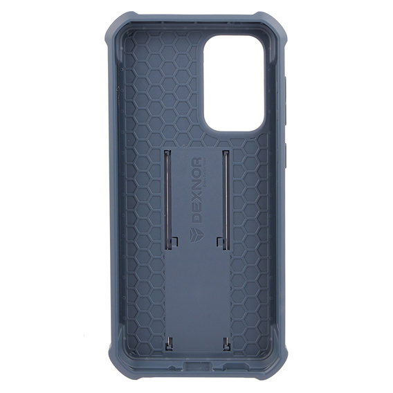 Obrnené puzdro pre Samsung Galaxy A33 Dexnor Full Body, Dexnor Full Body, tmavomodré