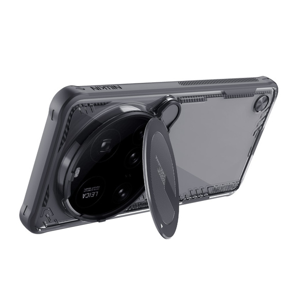 Puzdro pre Xiaomi 15 Ultra, pancierované Nillkin, Icelade Prop, čierne
