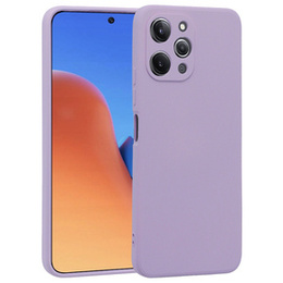 Obal na mobil pre Xiaomi Redmi 12, Silicone Lite, fialové