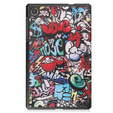 Puzdro pre Lenovo Tab M8 Gen 4 TB-300FU, Smartcase, graffiti