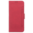 Klapkové puzdro pre Oppo A79 5G, Card Slot, červené