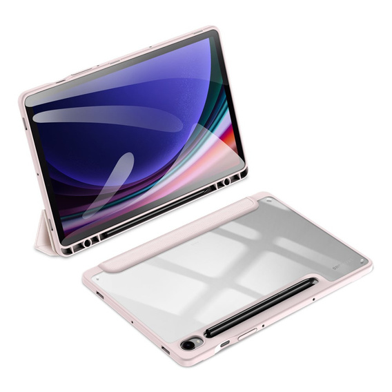 Puzdro pre Samsung Galaxy Tab S10 Lite / S10 FE / S9 FE, Dux Ducis TOBY, ružové