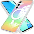 Puzdro pre Samsung Galaxy A16, Fusion Hybrid, pre MagSafe, viacfarebné + sklo na displej