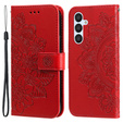 Klapkové puzdro pre Samsung Galaxy A54 5G, Mandala Flower, červené