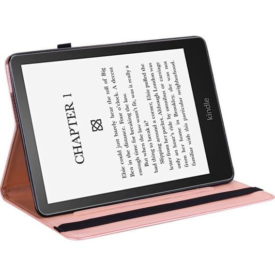 Puzdro s chlopňou pre Amazon Kindle Paperwhite 5 (2021), tree, modré