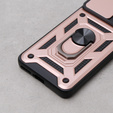 Obal na mobil pre Motorola Edge 40 Neo, CamShield Slide, ružové rose gold