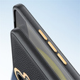 Kožené puzdro pre Samsung Galaxy S25+ Plus, leather hybrid, sivé