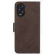 Klapkové puzdro pre Oppo A58 4G, Card Slot, hnedé