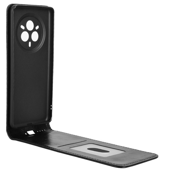 Klapkové puzdro pre Realme 14 Pro 5G, Flip, čierne