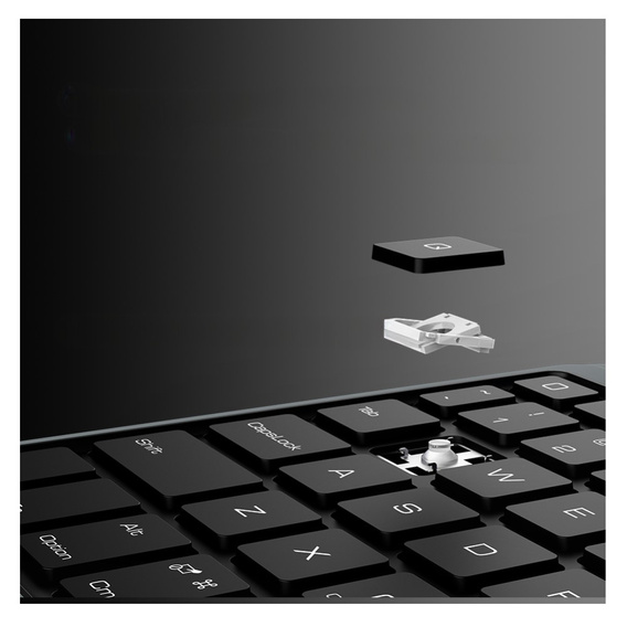 Puzdro + klávesnica iPad 10.9 / Air 2020/2022/2024 / Pro 11 2020/2021/2022 , NILLKIN Bumper Link Keyboard Case, čierne