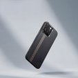Puzdro pre iPhone 16 Pro Max, Carbon Fiber MagSafe, čierne