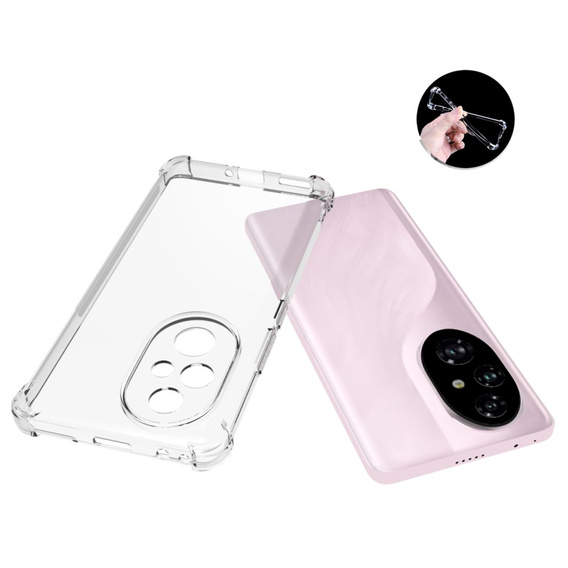 Obal na mobil pre Honor 200 Pro 5G, Dropproof, priehľadné
