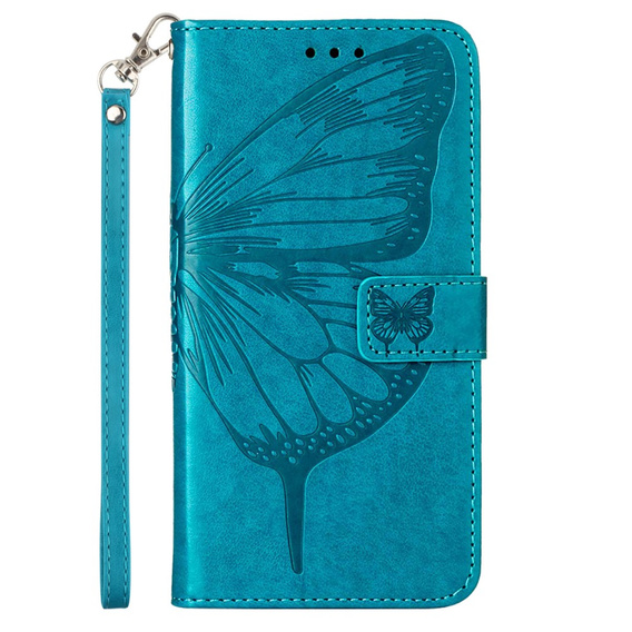 Klapkové puzdro pre Samsung Galaxy Z Fold6 5G, Butterfly, modré