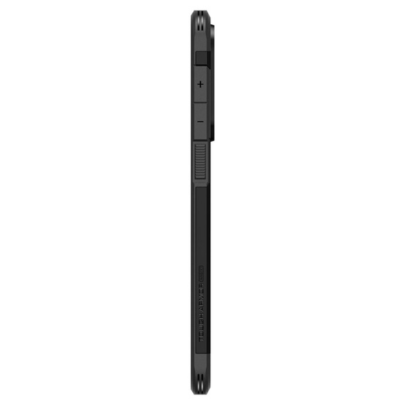 Puzdro Spigen pre Samsung Galaxy S25 Edge, Tough Armor Mag MagSafe, čierne + tvrdené sklo 9H