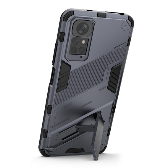 Puzdro pre Xiaomi Redmi Note 11/11S, Military kickstand, modré