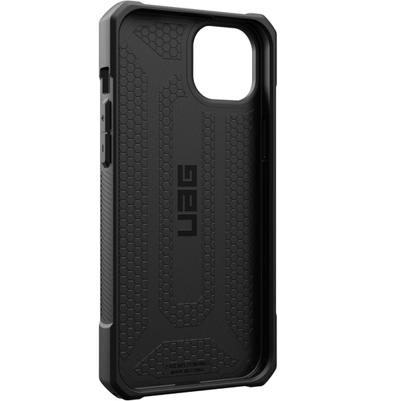 Puzdro Urban Armor Gear pre iPhone 15 Plus, Monarch, Kevlar čierne