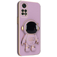 Obal na mobil pre Xiaomi Redmi Note 11/11s, Astronaut, fialové