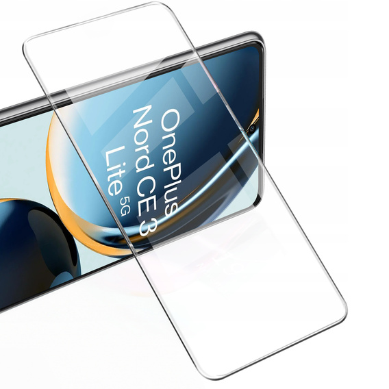2x tvrdené sklo pre OnePlus Nord CE 3 Lite 5G, ERBORD 9H Hard Glass na displeji