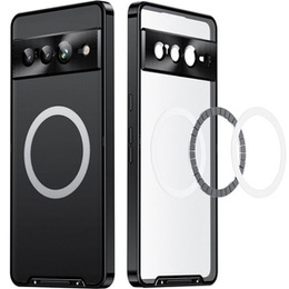 Ochranné puzdro na fotoaparát pre Google Pixel 8 Pro, CamShield MagSafe, transparentné / čierne