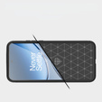 Obal na mobil pre OnePlus Nord 4, Carbon, čierne