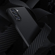 Puzdro BENKS Kevlar pre Samsung Galaxy Z Fold5 5G, pre MagSafe, Carbon Fiber, čierne