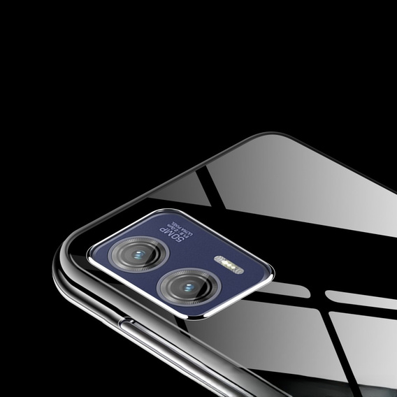 Puzdro MOFI pre Motorola Moto G73 5G, tenké, priehľadné
