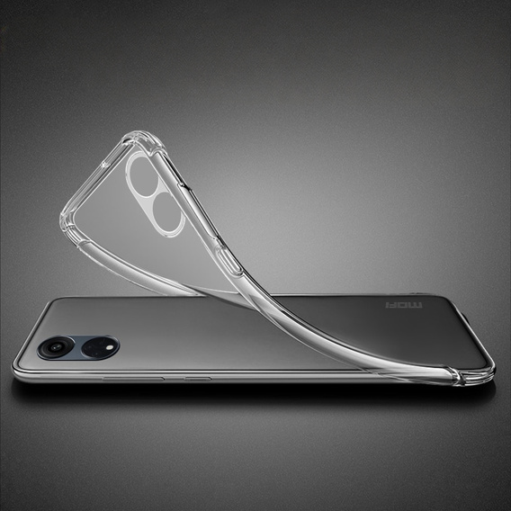 Puzdro MOFI pre Oppo A38 4G / Oppo A18 4G, tenké, priehľadné