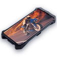 Pancierované puzdro pre Honor Magic 7 Pro 5G, Aluminum Alloy, čierne