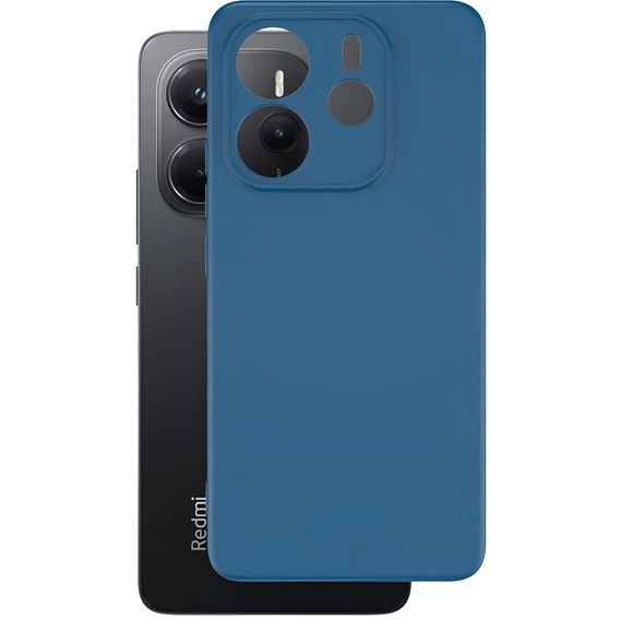 Obal na mobil pre Xiaomi Redmi Note 14 4G, Silicone Lite, modré