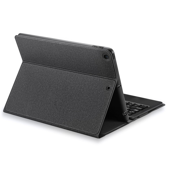 Puzdro + klávesnica iPad 10.2 2021/2020/2019, Dux Ducis Magnetic Keyboard, čierne