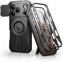 Pancierované puzdro Dexnor so stojanom a spúšťou fotoaparátu, pre MagSafe pre iPhone 17 Pro Max