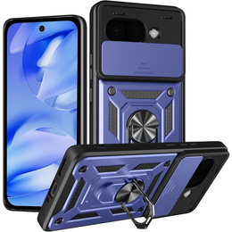 Obal na mobil pre Google Pixel 9A, CamShield Slide, modré