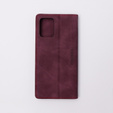 Puzdro pre Motorola Moto G73, ERBORD Vintage, peňaženka s chlopňou, červené