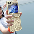 Puzdro pre Samsung Galaxy Z Flip7 FE / Z Flip6, Mechanical Legend, zlaté