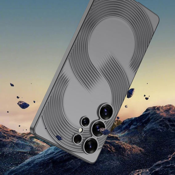 Puzdro pre Samsung Galaxy S25 Ultra, GKK Leather, čierne