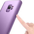 Obal na mobil pre Samsung Galaxy S9, Suritch Full Body, fialové