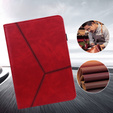 Puzdro pre Samsung Galaxy Tab S10 Lite / S10 FE / S9 FE / S9, Classic, s priestorom pre stylus, červené