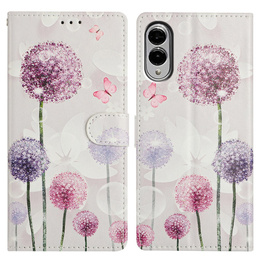 Klapkové puzdro pre Samsung Galaxy S25 Edge, Wallet, Dandelion