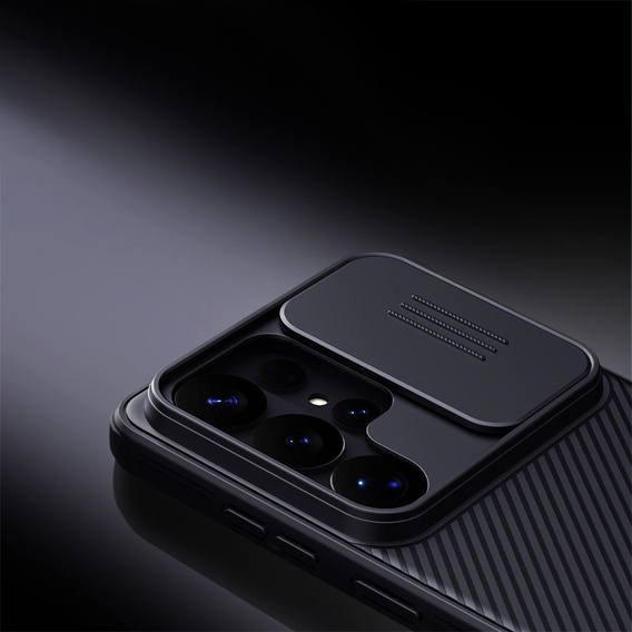 Puzdro NILLKIN Camshield Pro s krytom fotoaparátu pre Samsung Galaxy S26 Ultra, čierne