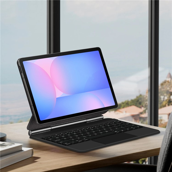 Puzdro s klávesnicou Bluetooth a touchpadom pre Samsung Galaxy Tab S10 FE