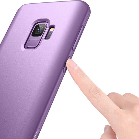 Obal na mobil pre Samsung Galaxy S9, Suritch Full Body, fialové