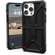 Puzdro Urban Armor Gear pre iPhone 15 Pro Max, Monarch, Kevlar čierne
