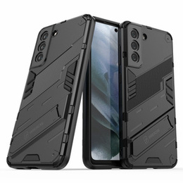 Puzdro pre Samsung Galaxy S21 FE, Military kickstand, modré