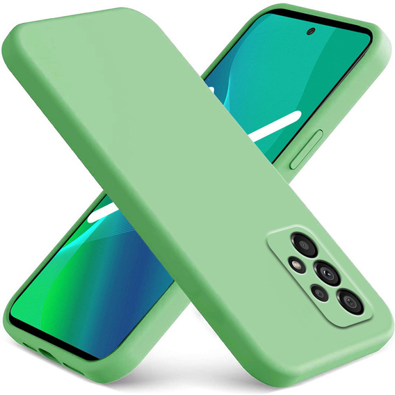 Obal na mobil pre Samsung Galaxy A53 5G, Silicone Lite, mätové