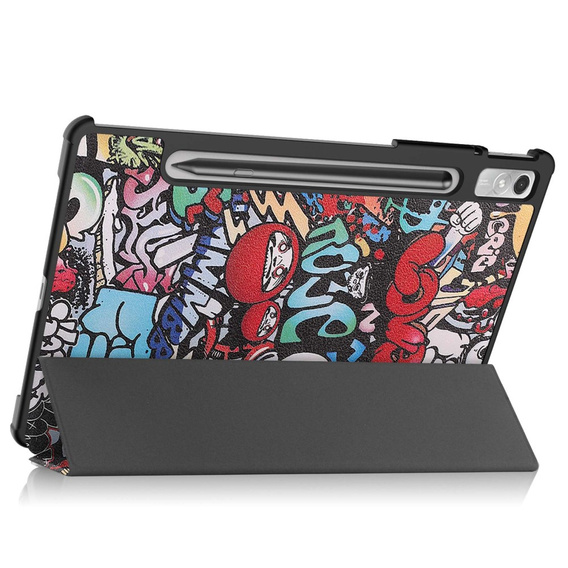 Puzdro pre Lenovo Tab P11 Pro Gen 2 TB132FU TB132XU 11.2", s chlopňou, graffiti