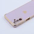 Obal na mobil pre Samsung Galaxy A13 5G, Electro heart, fialové