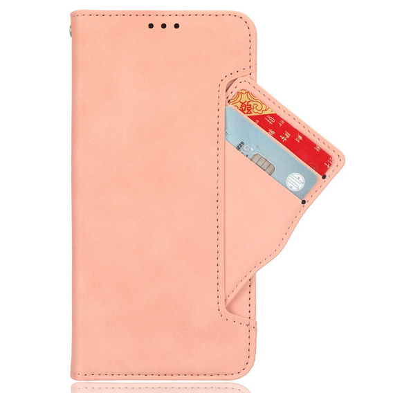 Klapkové puzdro pre Oppo A80, Card Slot, ružové