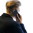 Dux Ducis Obal na mobil pre Sony Xperia 10 VI, Skinpro, tmavomodré