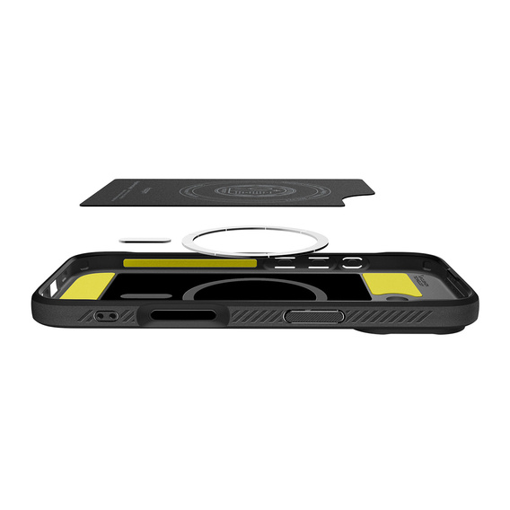 Spigen Rugged Armor MagSafe puzdro pre iPhone 17, matná čierna