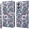 Klapkové puzdro pre Oppo A17, Light Spots Decor, fialové